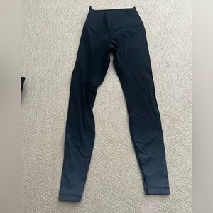 Lululemon black ombré leggings size 4